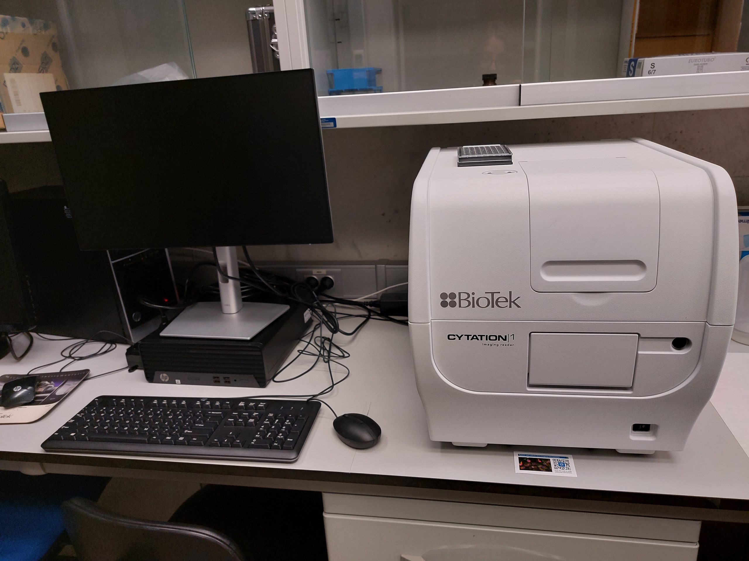 Imagen del lector de placas Cytation 1 de BioTek