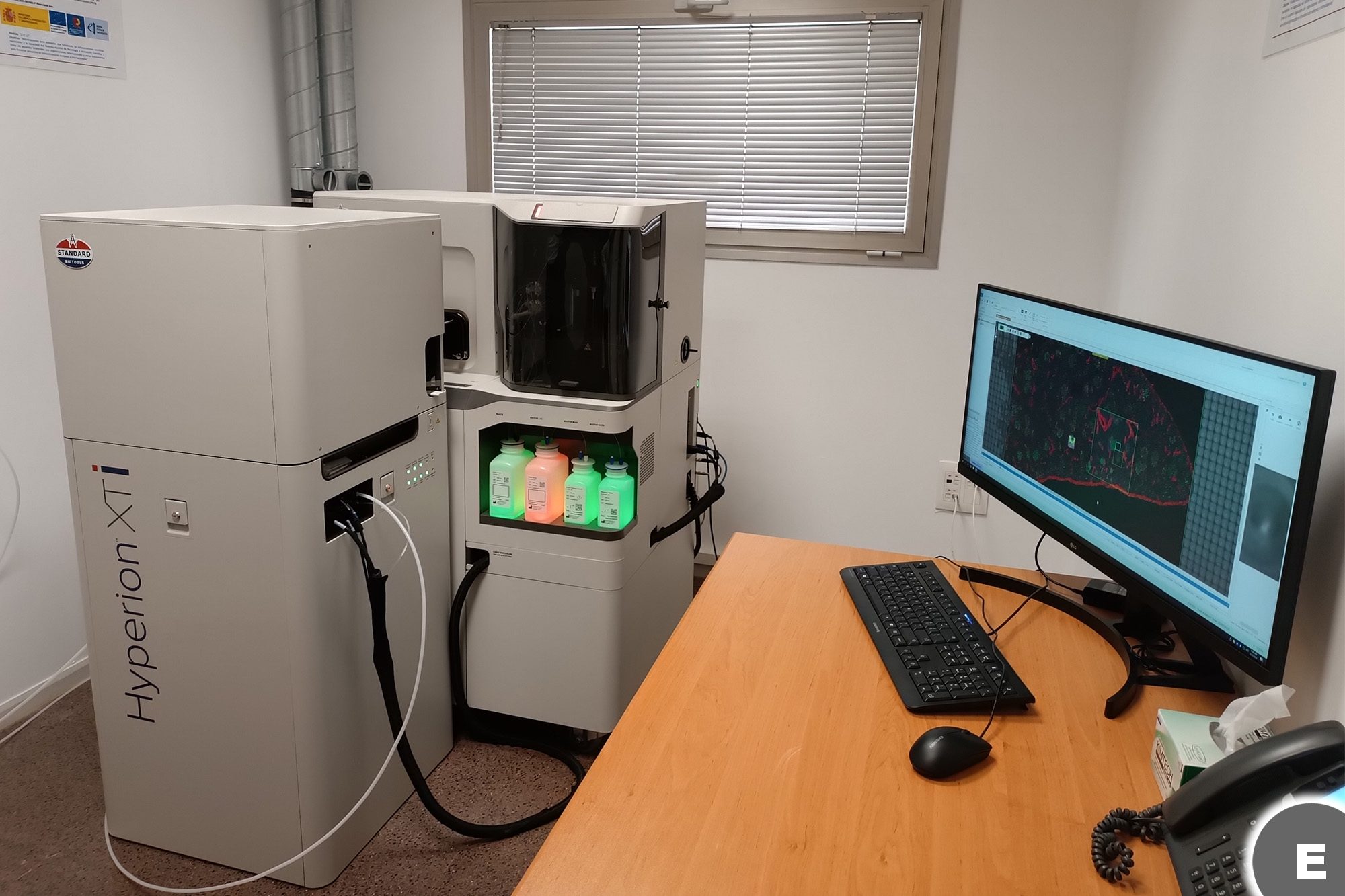 Imagen Citómetro de masas CyTOF XT acoplado a sistema de imagen Hyperion XTi (Standard Biotools)
