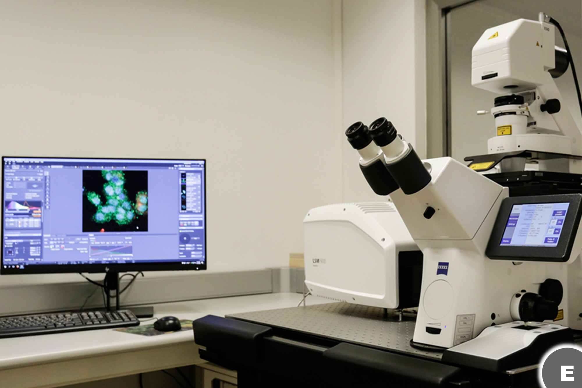 imagen del Microscopio Óptico Confocal LSM900 con Airyscan 2 de Zeiss