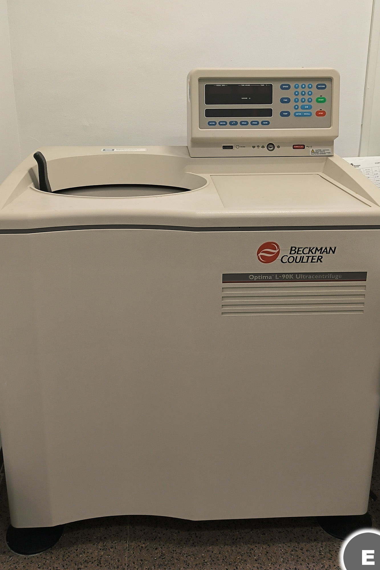 Imagen Ultracentrífuga Optima L-90K (Beckman Coulter)