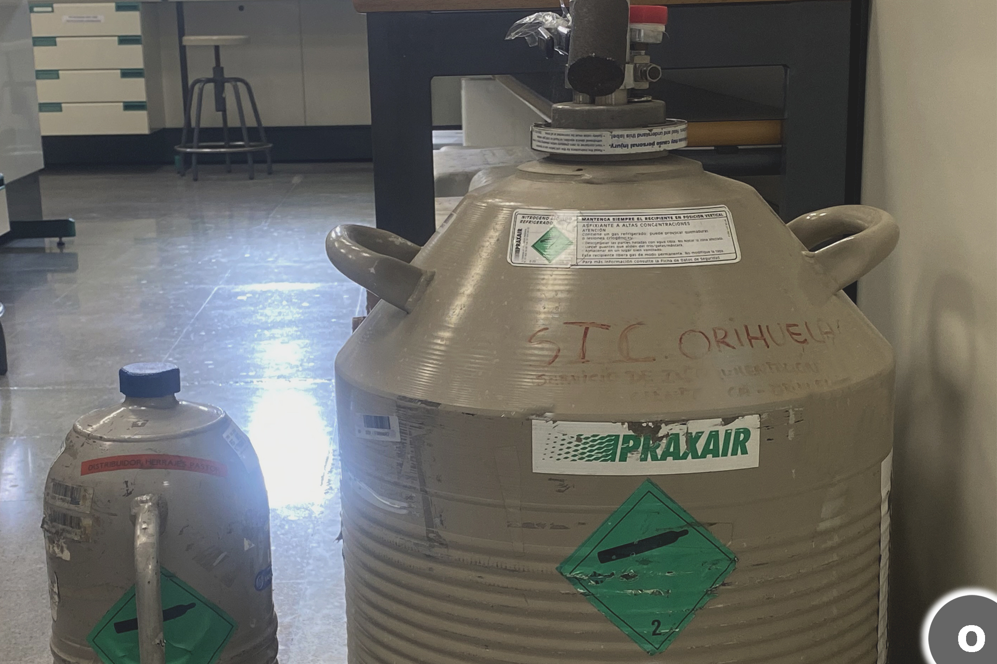 imagen Dispensación de Nitrógeno Líquido