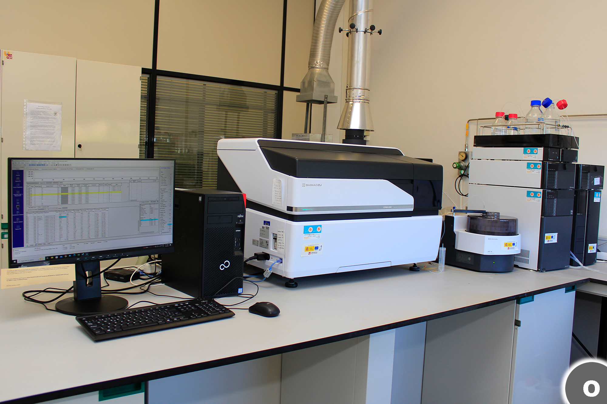 imagen Espectrómetro de masas con plasma de acoplamiento inductivo (ICP-MS 2030, Shimadzu)