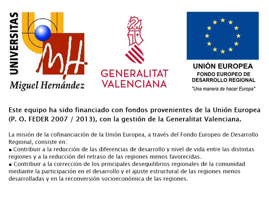 Imagen Placa FEDER Minisecador de pulverización Spray Dryer (B-290, Buchi)