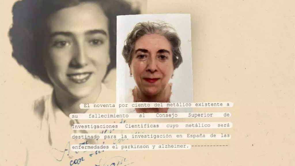 Juana RP, donante de fondos para el CSIC