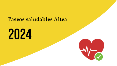 Paseos saludables Altea 2024