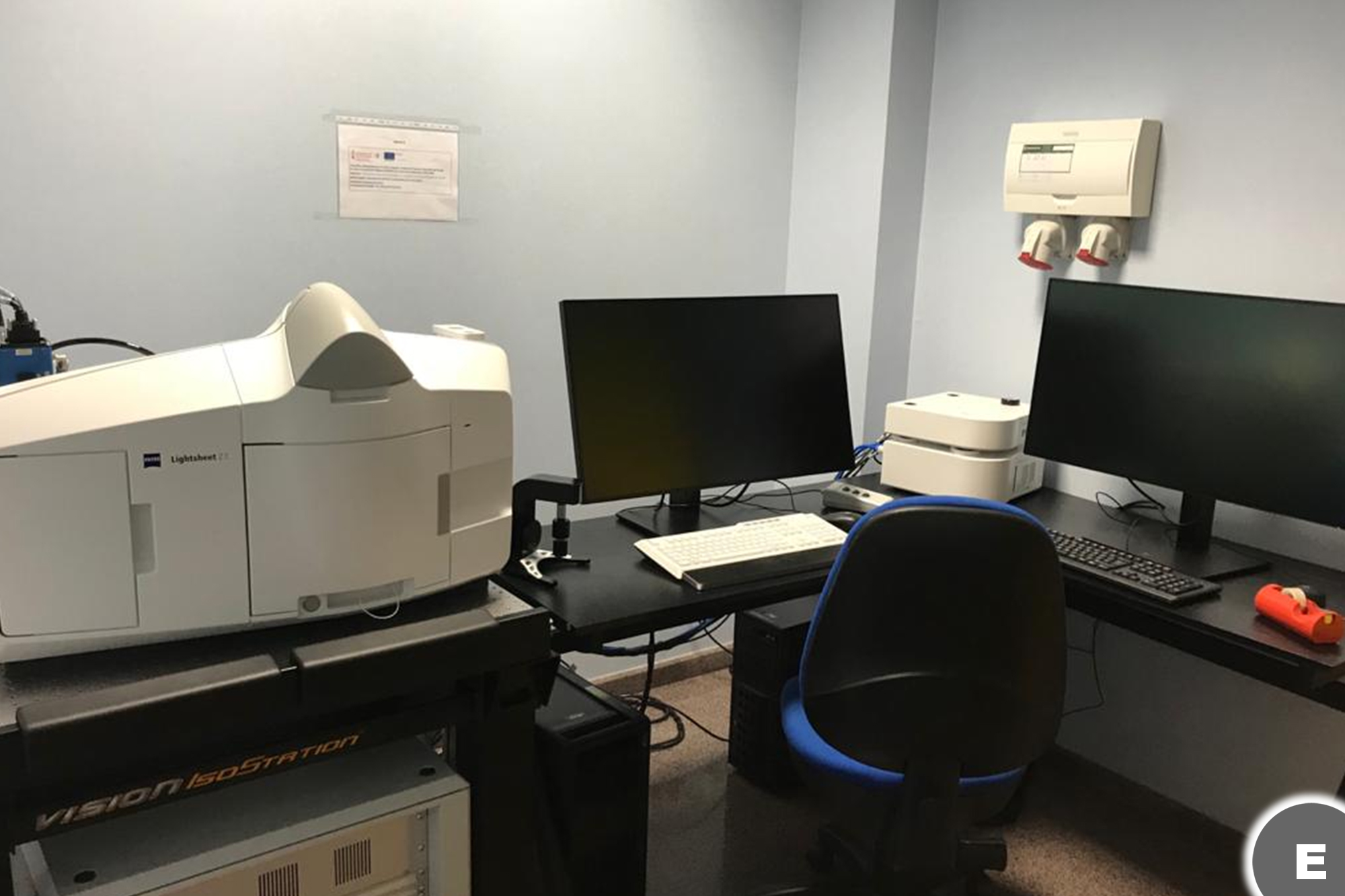 Imagen Microscopio de fluorescenica Light Sheet (Z.1, Zeiss)